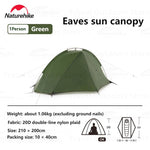 Naturehike TAGA 1-2 Person Hiking Tent 20D PU4000+Rainproof Outdoor Travel Tent Ultralight 1.06kg Portable Backpack Camping Tent