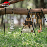 Naturehike Triangle Hanging Bag Outdoor Camping Canvas Storage Bag Portable Multi Pocket Tableware Accessories Sundries Storage