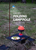 Naturehike Lantern Hanger Camping Lantern Stand Camping Folding Lamp Pole Camping Multi Tool Camping Equipment. (Lantern NOT included).