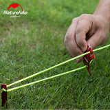 Naturehike outdoor camping tent accessories rope buckle adjust 4pcs/pack prevent slippery buckle camping accessories
