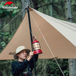 Naturehike 2.4m Aluminum Alloy Sun Shelter Rod 2.8cm Thickening Tent Pole Tent Hall Bracket Foyer Pole Support Tent Accessories