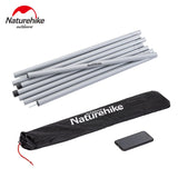 Naturehike Camping Tent Accessories 2pcs*2m Poles Awning Poles Bracket Fittings Thickening Pole For Tent Sunshade Outdoor Tool