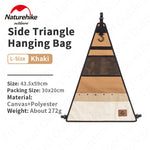 Naturehike Triangle Hanging Bag Outdoor Camping Canvas Storage Bag Portable Multi Pocket Tableware Accessories Sundries Storage