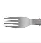 Naturehike Titanium Alloy Camping Spoon Fork Knife Chopsticks Dinnerware Set Outdoor Tableware Folding Handle Lightweight Opener