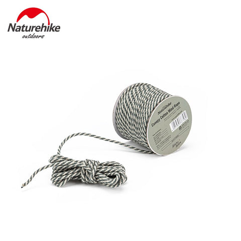 Naturehike Camping Ultralight Wind Rope 4.5mm Outdoor Windproof Cotton Rope Multifunction Tent Sun Shelter Accessories 30/20M
