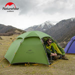 Naturehike 2023 Upgrade Cloud Peak 2 Camping Tent 150D/20D Silicone Ultralight Outdoor Hiking Portable Windproof 4 Seasons Tent
