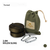 Naturehike Professional Adjustable Nylon Sling Outdoor Camping Hanging Rope Durable Hammock Sling Multifunctional NH20DC002
