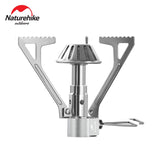 Naturehike Mini Stove Foldable Outdoor Picnic Gas Stove Outdoor Hiking Portable Multifunction Stove Ultra Light Camping Stove (Gas NOT included).