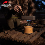 Naturehike Mini Stove Foldable Outdoor Picnic Gas Stove Outdoor Hiking Portable Multifunction Stove Ultra Light Camping Stove (Gas NOT included).