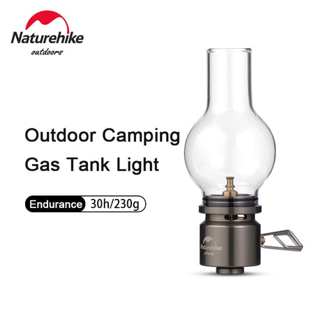 Naturehike Portable Energy Saving Camping Gas Light Mini Candle Lamp Outdoor Tent Lantern