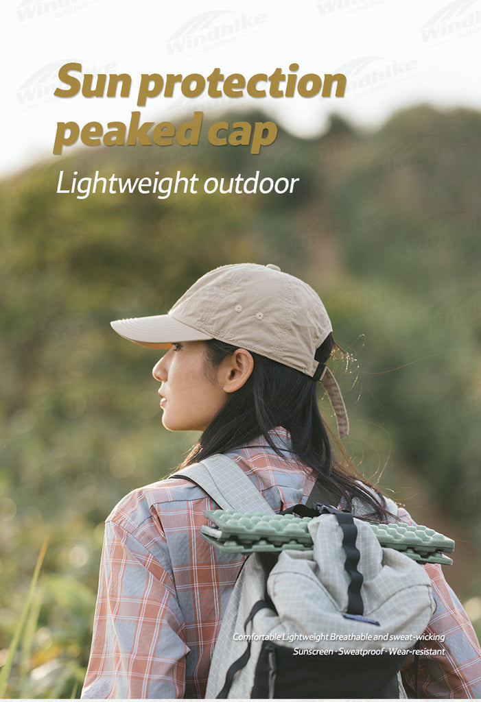 Naturehike UPF50+ Lightweight Sunscreen Peaked Cap Summer Soft
