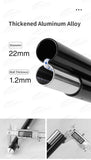 Naturehike Portable Camping Awning Aluminium Alloy Pole Thickened Adjustable 170-200cm 4 Section Support Rod Tent Accessories