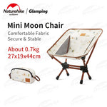 Naturehike Camping YL08 Mini Children&#39;s Chair Ultralight 0.7kg Breathable Outdoor Picnic Portable Folding Leisure Cute Moon Chai