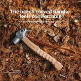 Naturehike Camping Hammer Portable Tent Stake Nail Puller Heavy Duty Tent Stake Remover Steel Tent Hammer with Holding Strap