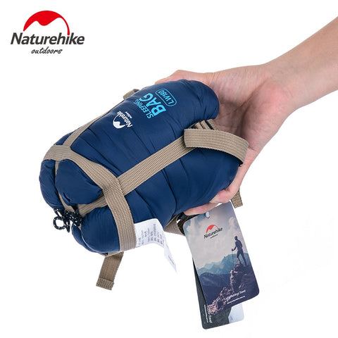 Naturehike Sleeping Bag Ultralight LW180 Waterproof Cotton Sleeping Bag Nature Hike Summer Hiking Camping Sleeping Bag
