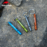 Naturehike Outdoor Portable Mini Survival Whistle Emergency Tool Multifunction First Aid Supplies For Hiking Camping Nature Hike