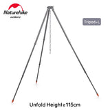 Naturehike Camping Tripod for Fire Hanging Pot Outdoor Campfire Cookware Picnic Cooking Pot Grill