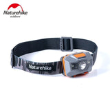 Naturehike USB Charge LED Headlamp Camping Headlight Outdoor Light Waterproof Headlights Go Fishing Head Wear Light NH00T002-D
