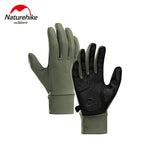 Naturehike Outdoor Touch-screen Non-slip Full Finger Cycling Gloves Silicone Hiking Climbing Men Women Thin Cycling Gloves