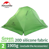 Naturehike Upgraded Star River 2-person Double Rainproof Four Season Tent For Outdoor Camping  Hiking Backpacking Cycling