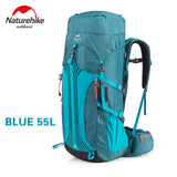 Naturehike 55L 65L Rucksack Hiking Backpack Outdoor Camping Professional Climbing Bag With Suspension System Sport BagNH16Y065-Q