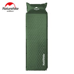 NatureHike NH15Q002-D Sleeping Mattress Self-Inflating Pad Portable Bed With Pillow Camping Mat Single Person Foldable