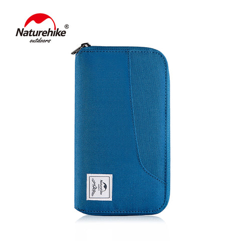 Naturehike RFID Travel Wallet Ultralight Portable Travel Bag Waterproof For Documents Credit Cards Multi Functional NH18X020-B